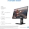 HP X24IH Gaming Monitor, 144 Hz Refresh Rate, 1ms Response, Ultrawide IPS 24 Inch Panel Screen, Height Adjustable Stand (1 HDMI, 1 Display Port)