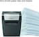 Rexel X406 6 sheets Momentum Cross Cut Paper Shredder, 15 Liter Bin, Black
