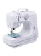 Generic 12 Stitches Multifunction Mini Sewing Machine FHSM-505 White