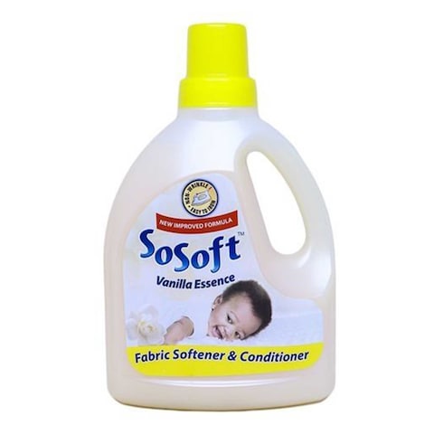 SoSoft Tender Vanilla Essence Fabric Softener And Conditioner 750ml
