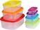 Kitchen Storage Containers, Pantry Kitchen Organizer, Containers with Lids, Perfect for Cereal, Flour or Sugar Storage, BPA-Free, Eco-Friendly (Set of 7)