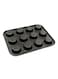 East Lady Non Stick 12-Hole Cake Mould Multicolour 19.5x25.5x2.5cm