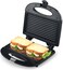 Avion Sandwich Maker, 700-800W, Non-Stick Coated Grill Plates, Stainless Steel, Sandwich Toaster, Grill &amp; Griddle Toasty Maker, Skid Resistant Feet, Asm812B