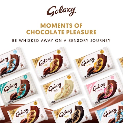 Galaxy Chocolate Multipacks White Chocolate Bars 5 Bars  x38g