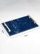 Lowha Decorative Acrylic Serving Tray With Gold Metal Handles And Marble Design Design 20x30 cm