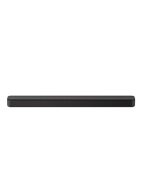 Sony 2 Channel Single Soundbar with Bluetooth technology HTS100, Black