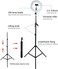 UK Plus Selfie Ring Light With Tripod Stand, Led 3 Light Modes Ringlight With Cell Phone Holder, 10 Inch Inner USB Selfie Ring Light For Youtube Video And Live Makeup/Photography (60 Cm)