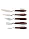 Generic 5-Piece Palette Scraper Knife Brown/Silver