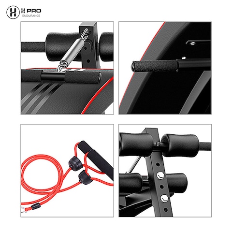 H Pro Multi-Functional Dumbbell Bench, Sit Up Workout, Exercise Equipment For Weight Lifting, Strength Training Bench For Home Gym