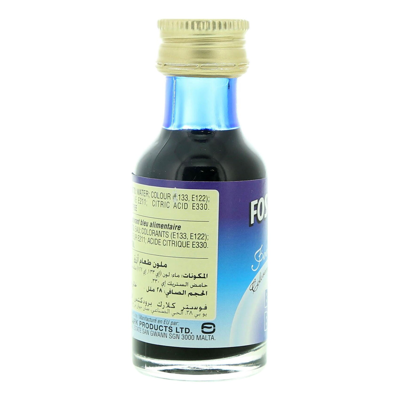 Foster Clark'S Blue Bleu Food Colour 28 Ml product thumbnail 4