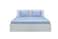 Deyarco Princess Fitted Sheet 3pc-Fabric: Cotton Poly Easy Iron - Color: Lt. Blue -Size: King 200x200+30cm + 2pc Pillowcase 50x75cm