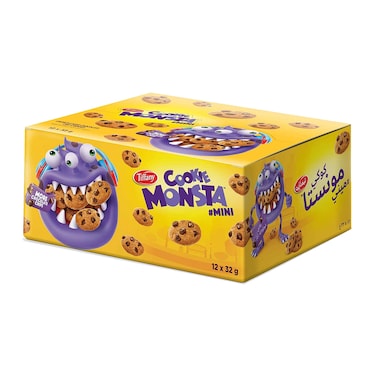 Tiffany Monsta Mini Cookies 32g Pack of 8