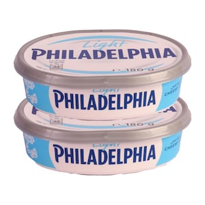 Philadelphia Cream Cheese Light 180gx2pcs