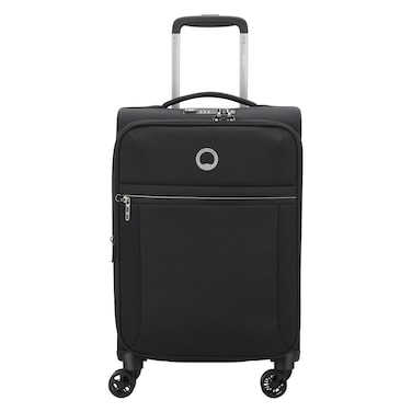 ديلسي بروشانت 2.0 حقيبة سفر كابينة بأربع عجلات وغطاء ناعم بطول 55 سم باللون الأسود