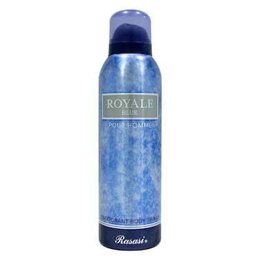 Rasasi Royale Blue Pour Homme Deodorant Body Spray For Men 200Ml