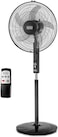 Black &amp; Decker 16 Inch 3 Speed Pedestal Stand Fan With Remote Control, Black - Fs1620R-B5