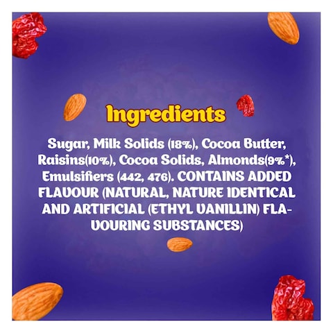Cadbury Dairy Milk Fruit  Nut 35G