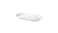 Serving plate, white, 38x22 cm