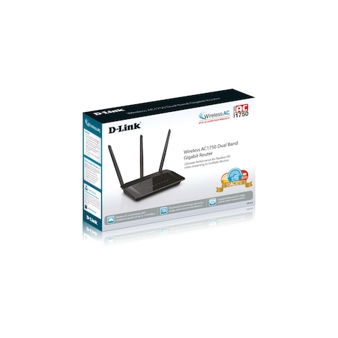 D-Link Wireless Router DIR-859 AC1750 Black