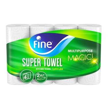 Fine Kichen Towel - 4 Rolls