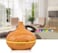 Sky-Touch Essential Oil Diffuser, 550ml Oil Diffuser With 4 Timer, Aromatherapy Diffuser With Auto Shut-Off Function, Cool Mist Humidifier, Yellow