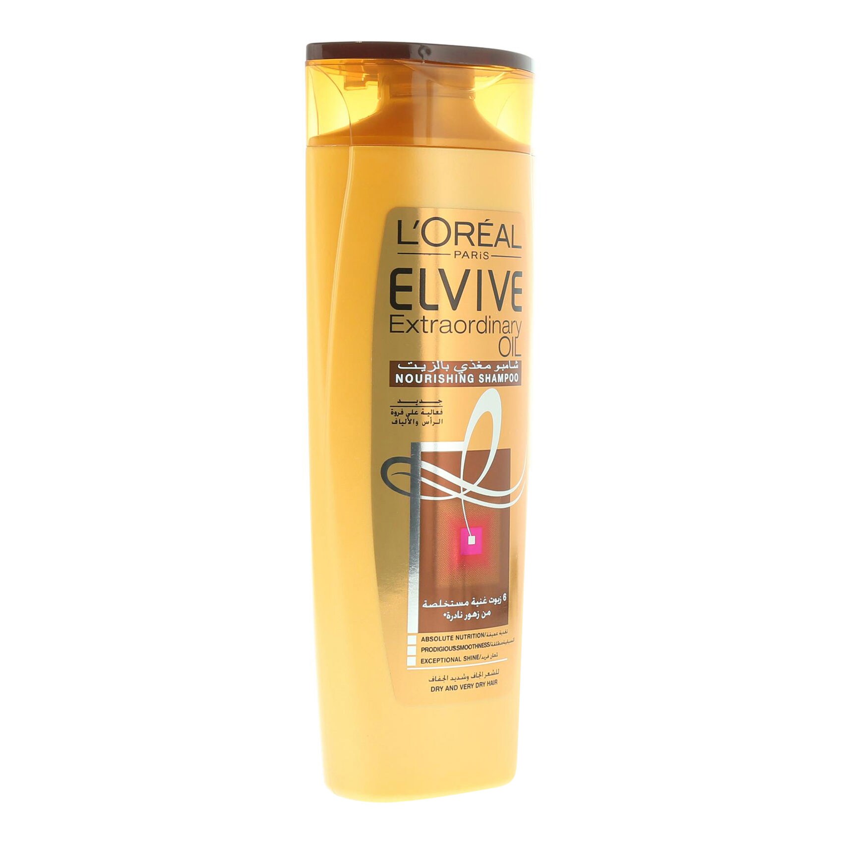 L'Oreal Elvive Shampoo Extraordinary Oil Nourishing Dry Hair 400 Ml product thumbnail 2
