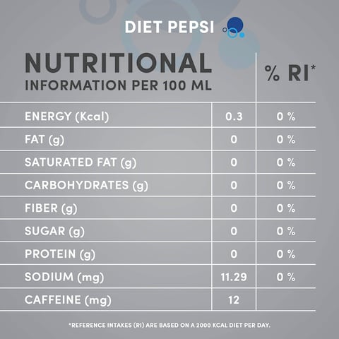 Pepsi Cola Diet Bottle - 970 ml