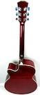 Mike Music 40 inch Acoustic Guitar with bag and strap (40, red glossy)