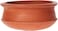 Royalford Deep Fish Curry Pot, 100% Natural Clay, Rf10579 Handmade Clay Cookware Non-Toxic Eco-Friendly Can Be Used On Gas Stove Or Open Fire , , Red