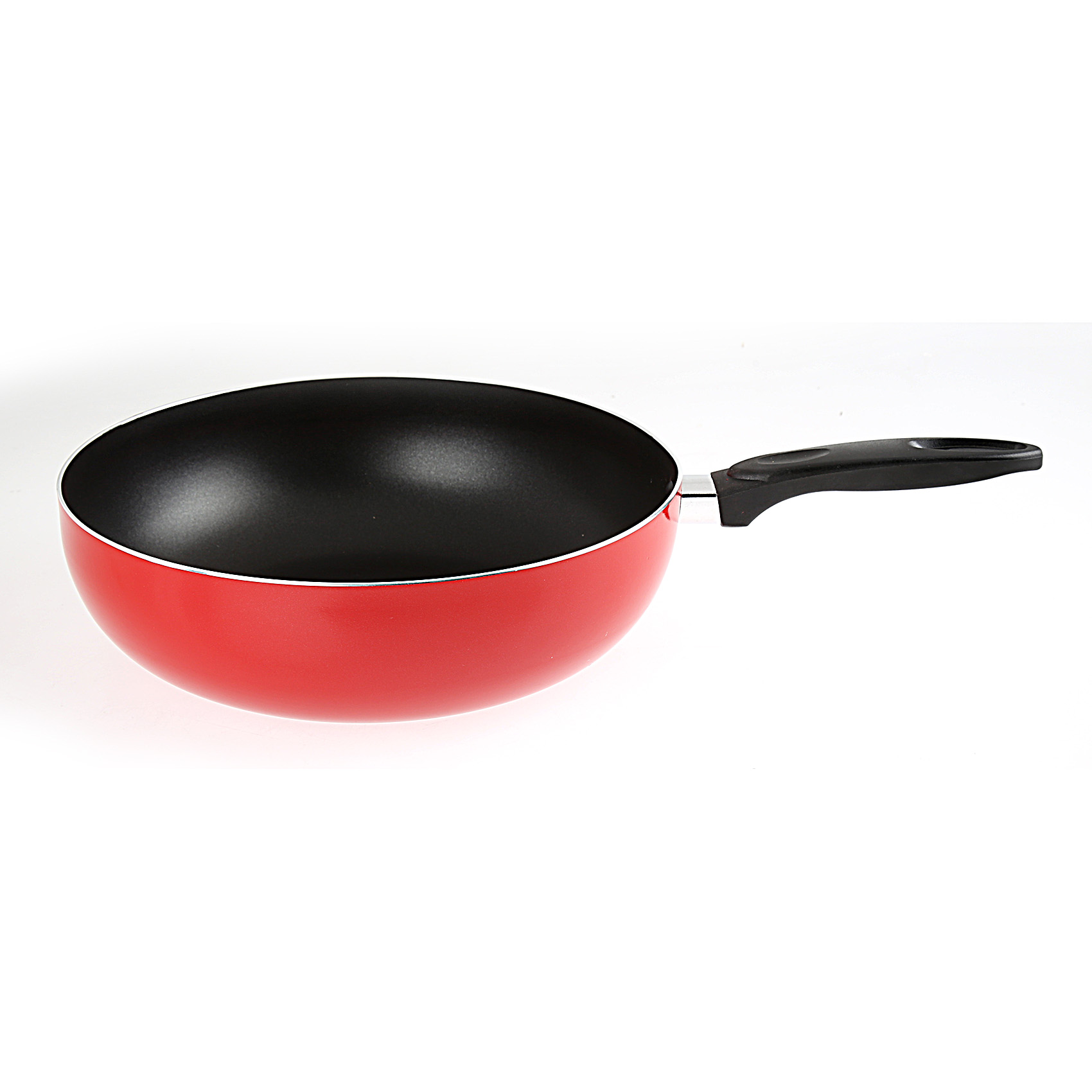 MyChoice Non-Stick Wok Pan Red And Black 30cm