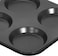 Royalford Yorkshire Pudding Pan &ndash; Non-Stick Coating, Carbon Steel Material, Easy Food Release, Oven Safe &ndash; For Making Delicious Puddings At Home
