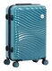 Biggdesign Lightweight Moods Up Carry On Luggage With Spinner Wheel And Lock System Steel Blue 24-Inch