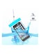 Generic - Luminous Waterproof Pouch Case Fluorescent Dry Bag Swimming Case Cover for iPhone Plus Samsung Galaxy Edge Note LG Light Blue