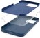 Green Lion Liquid Silicone Case for iPhone 13 Pro Max 6.7", Shockproof Bumper Protection, Anti-Scratch, Anti-Fingerprint - Blue