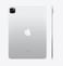 ابل ايباد برو 2022، 11 بوصة، 512 جيجابايت، واي فاي، فضي - إصدار عالمي (شريحة M2)