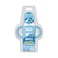 8 oz/250 ml PP Narrow Sippy Straw Bottle w/ Silicone Handles, Blue, 1-Pack