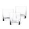 OCEAN FIN LINE ROCK GLASS 285ML,CLEAR,B0071003, 3 PC SET