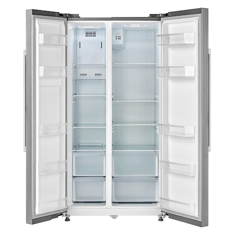 Daewoo Side By Side Refrigerator SBS FRS-689SSI 532L Silver