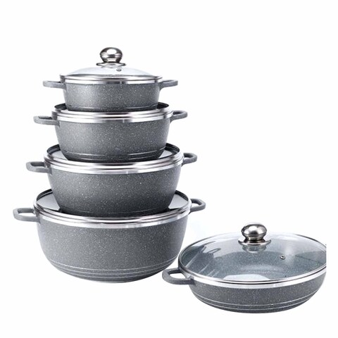 DIE CAST 10 PCS COOKWARE CASSEROLE+