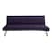 In House Sandi 2 In 1 Sofabed Velvet Upholstered - Dark Purple
