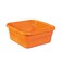 Plastic Bowl Squared Set Of 3 Pieces Assorted