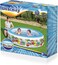 Bestway Inflatable Play Pool 3-Ring 1.96mx53cm 51122