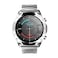 Hifuture FutureGo PRO Stainless-Steel Smartwatch - Silver