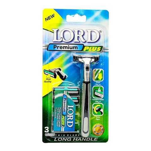 Lord Premium Plus - 1 Razor - 2 Blades