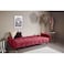 In House Montella 2 In 1 Sofabed Velvet Upholstered - Dark Pink