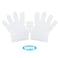 KKmoon-100pcs Disposable Plastic Gloves Latex Free Powder Free Clear PE Gloves Non-Sterile for Cleaning Cooking Hair Coloring Dishwashing Food Handling