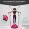 H PRO Half Ball Balance Trainer - Half Exercise Ball / Balance Trainer with Resistance Bands - Exercise Equipment for Home Gym or Gym Workout : Yoga, Strength, Sports Training &amp; Physical Therapy