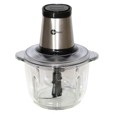 MyChoice Single Speed Mini Chopper MCG-295 Silver And Black 2L