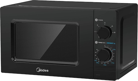 Midea Microwave Mmc21Bk 20Ltr Solo Microwave, Power 700W, Black Color, 1 Year Warranty