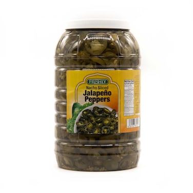 Freshly Jalapenos Peppers Sliced Nacho 3.8kg